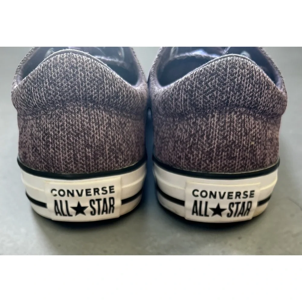 Converse 561764F Chuck Taylor All Star‎ Low Purple Knit Sneakers Womens 9 - Picture 5 of 9
